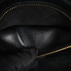 Saint Laurent Paris Monogram Cabas Leather 2Way Handbag in Black