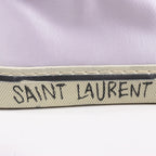 Saint Laurent Paris Malibu Satin High-top Sneakers in Metallic Purple 718403, Size 38 EU