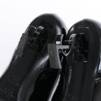 Saint Laurent Paris Opium Patent leather Ankle Boots in Black AU484171 , Size 37.5 EU