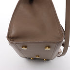 Saint Laurent Paris Baby Cabas Leather 2Way Handbag Beige 424868