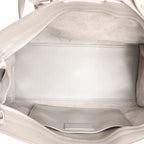 Saint Laurent Paris Baby Cabas Leather 2Way Handbag in Gray 424869