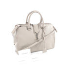 Saint Laurent Paris Baby Cabas Leather 2Way Handbag in Gray 424869
