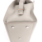Saint Laurent Paris Baby Cabas Leather 2Way Handbag in Gray 424869