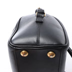 Bolso de mano Saint Laurent Paris Duffle Baby de cuero negro de 2 vías 330958