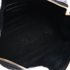 Bolso de mano Saint Laurent Paris Duffle Baby de cuero negro de 2 vías 330958