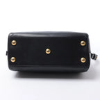 Bolso de mano Saint Laurent Paris Duffle Baby de cuero negro de 2 vías 330958