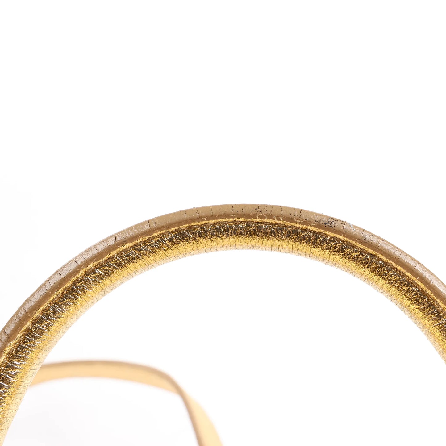 Sac à main double usage en cuir Saint Laurent Paris Baby Duffle, doré 330958