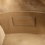 Saint Laurent Paris Baby Duffle Leather 2Way Handbag in Gold 330958