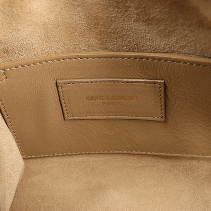 Sac à main double usage en cuir Saint Laurent Paris Baby Duffle, doré 330958