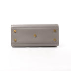 Saint Laurent Paris Sac de Jour Baby Leather 2Way Handbag in Gray 398710