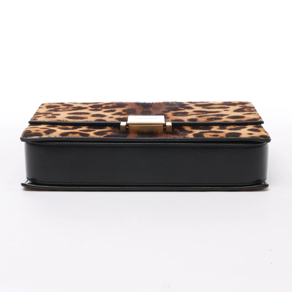 Saint Laurent Paris Bellechasse Harako x Leather Crossbody Bag in Brown 482044