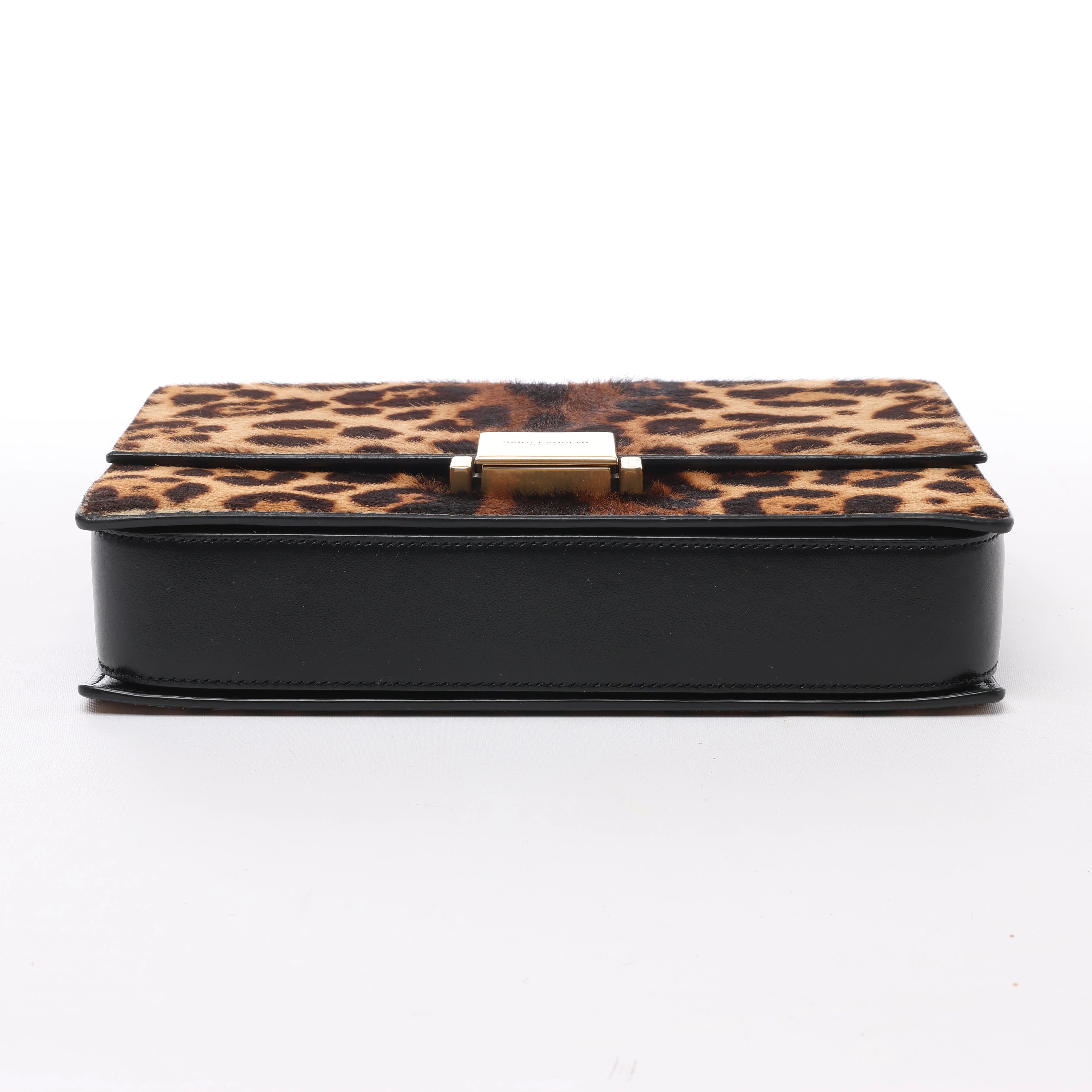 Saint Laurent Paris Bellechasse Harako x Leather Crossbody Bag in Brown 482044