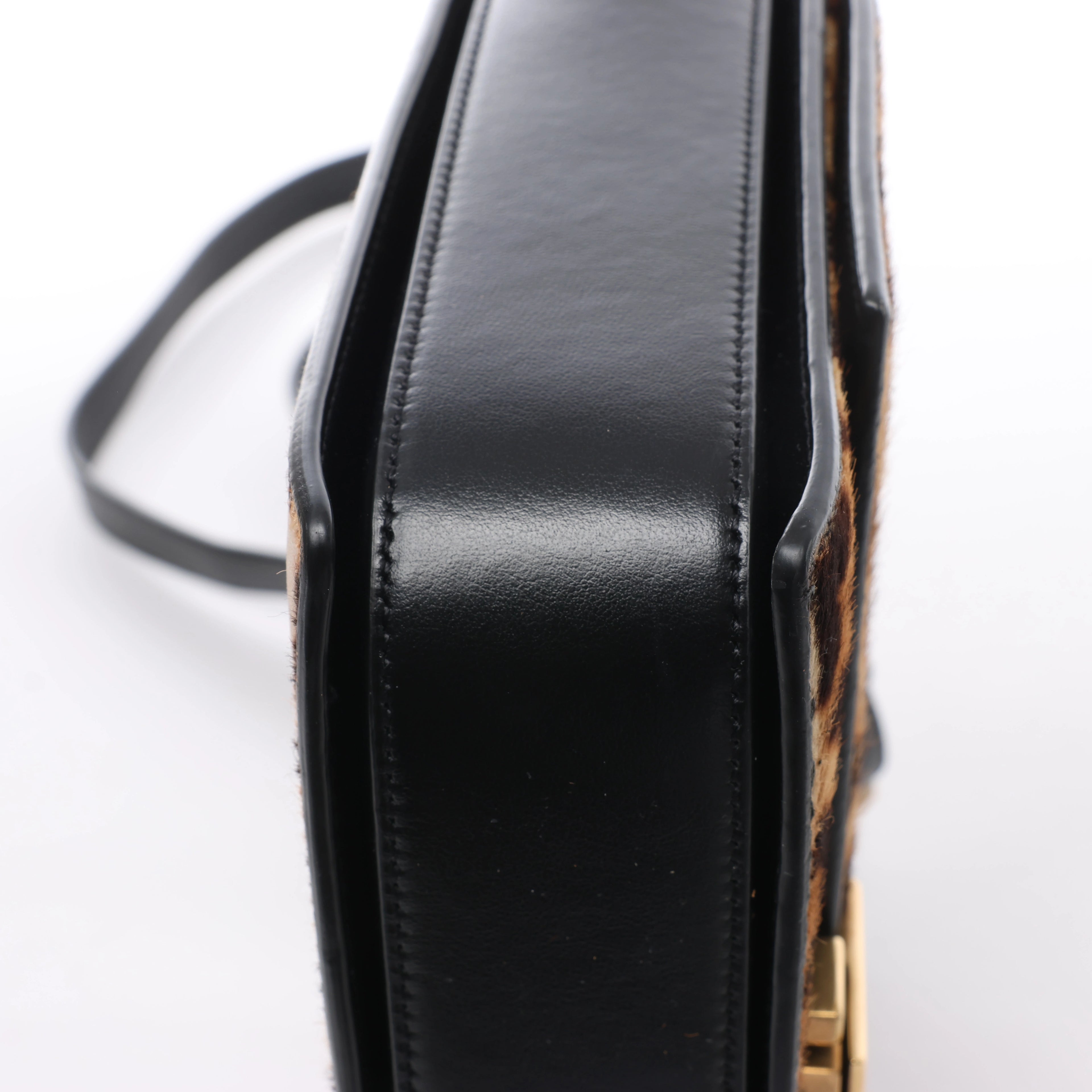 Saint Laurent Paris Bellechasse Harako x Leather Crossbody Bag in Brown 482044