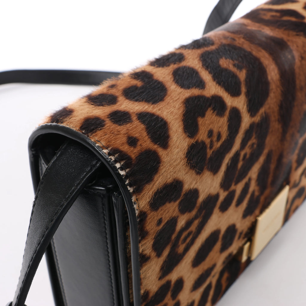 Saint Laurent Paris Bellechasse Harako x Leather Crossbody Bag in Brown 482044