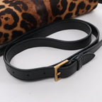 Saint Laurent Paris Bellechasse Harako x Leather Crossbody Bag in Brown 482044