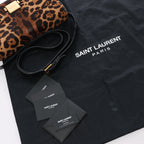 Saint Laurent Paris Bellechasse Harako x Leather Crossbody Bag in Brown 482044