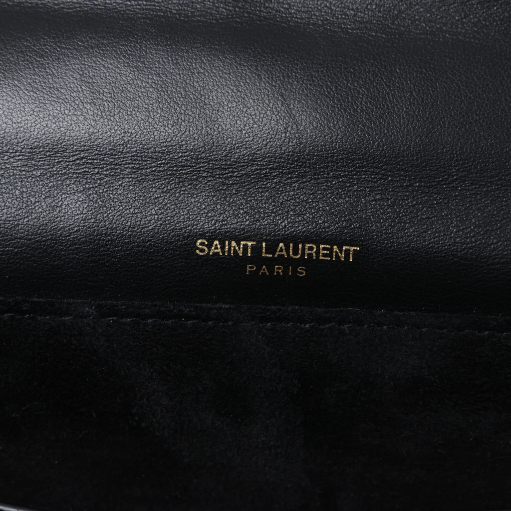 Saint Laurent Paris Bellechasse Harako x Leather Crossbody Bag in Brown 482044