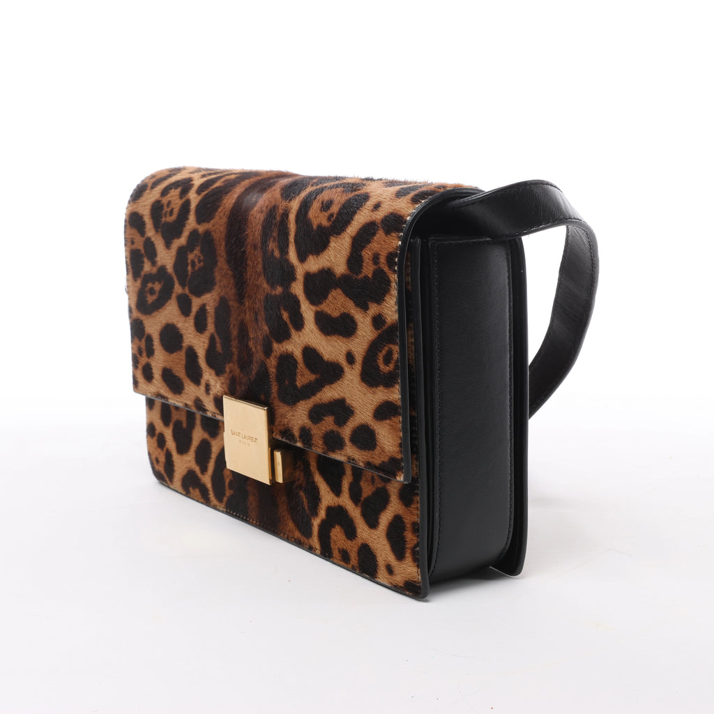 Saint Laurent Paris Bellechasse Harako x Leather Crossbody Bag in Brown 482044
