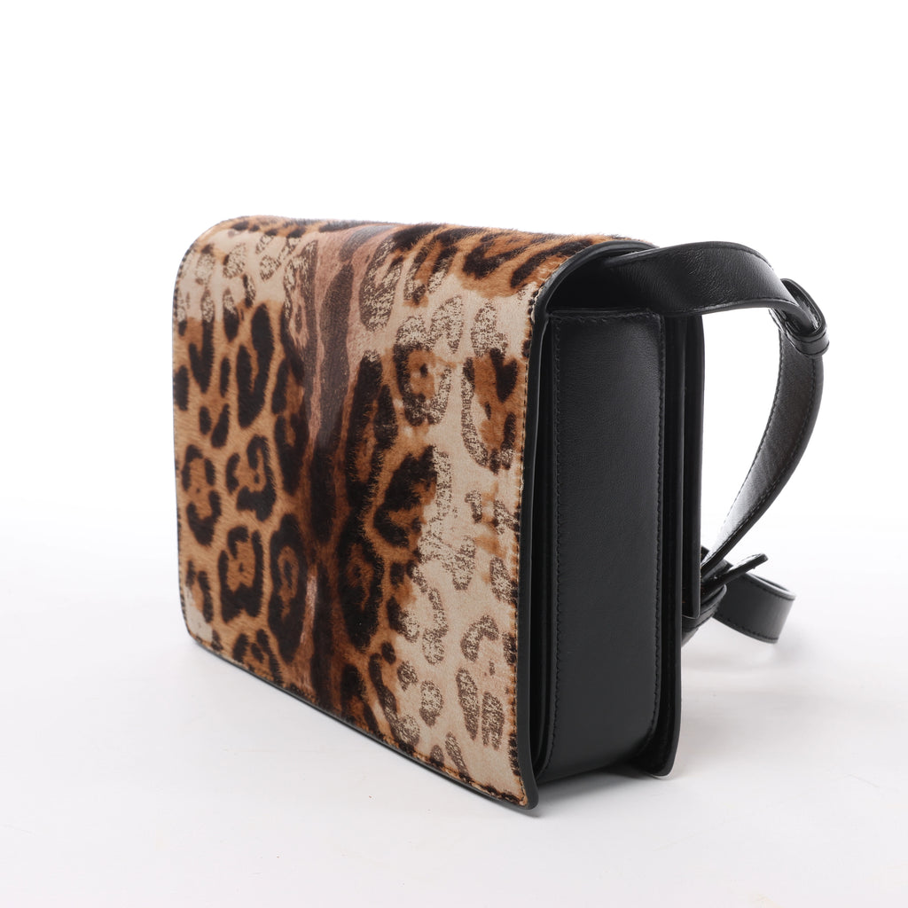 Saint Laurent Paris Bellechasse Harako x Leather Crossbody Bag in Brown 482044