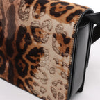Saint Laurent Paris Bellechasse Harako x Leather Crossbody Bag in Brown 482044