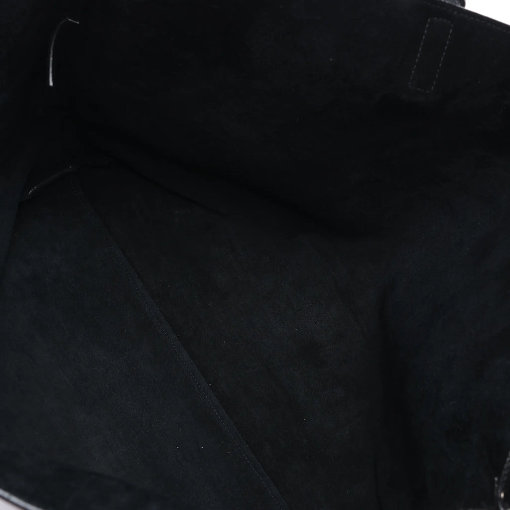 Saint Laurent Paris Shopping Leather Shoulder Bag in Black 683655