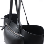 Saint Laurent Paris Shopping Leather Shoulder Bag in Black 683655