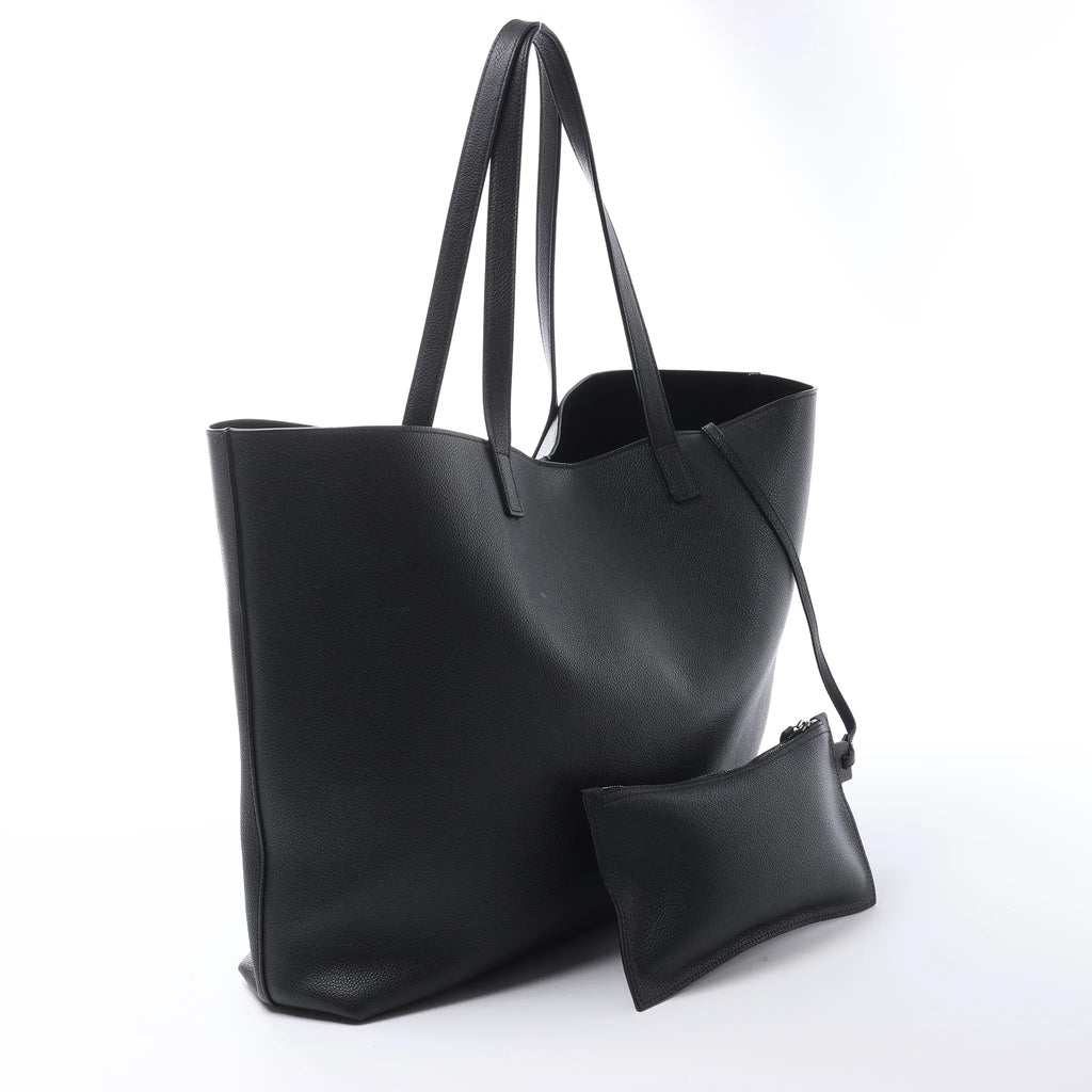 Saint Laurent Paris Shopping Leather Shoulder Bag in Black 683655