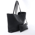 Saint Laurent Paris Shopping Leather Shoulder Bag in Black 683655