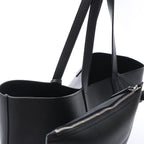 Saint Laurent Paris Shopping Leather Shoulder Bag in Black 683655