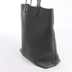 Saint Laurent Paris Bold Leather Tote Shoulder Bag in Gray 676657