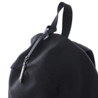 Saint Laurent Paris City Canvas & Leather Backpack in Black × Silver 534968
