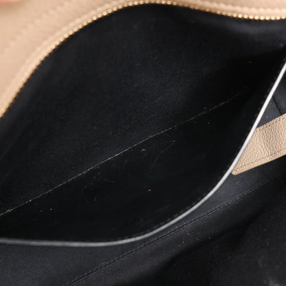 Saint Laurent Paris Downtown Cabas Leather & Suede 2Way Handbag in Beige 635346