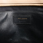 Saint Laurent Paris Downtown Cabas Leather & Suede 2Way Handbag in Beige 635346