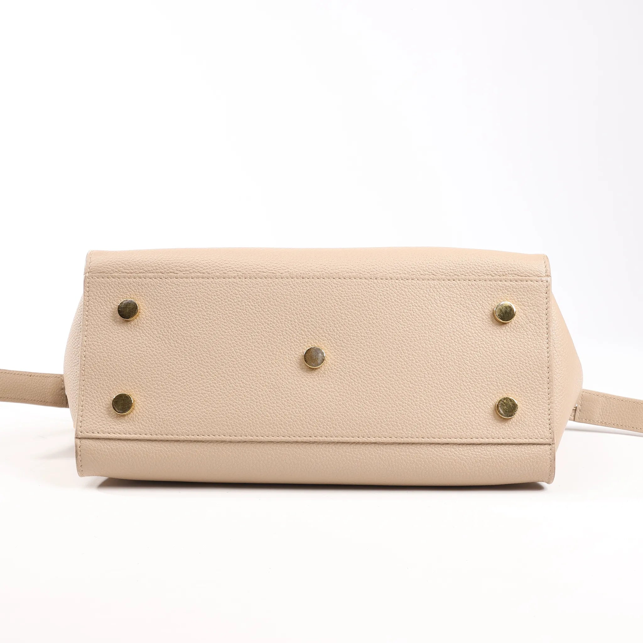 Saint Laurent Paris Downtown Cabas Leather & Suede 2Way Handbag in Beige 635346