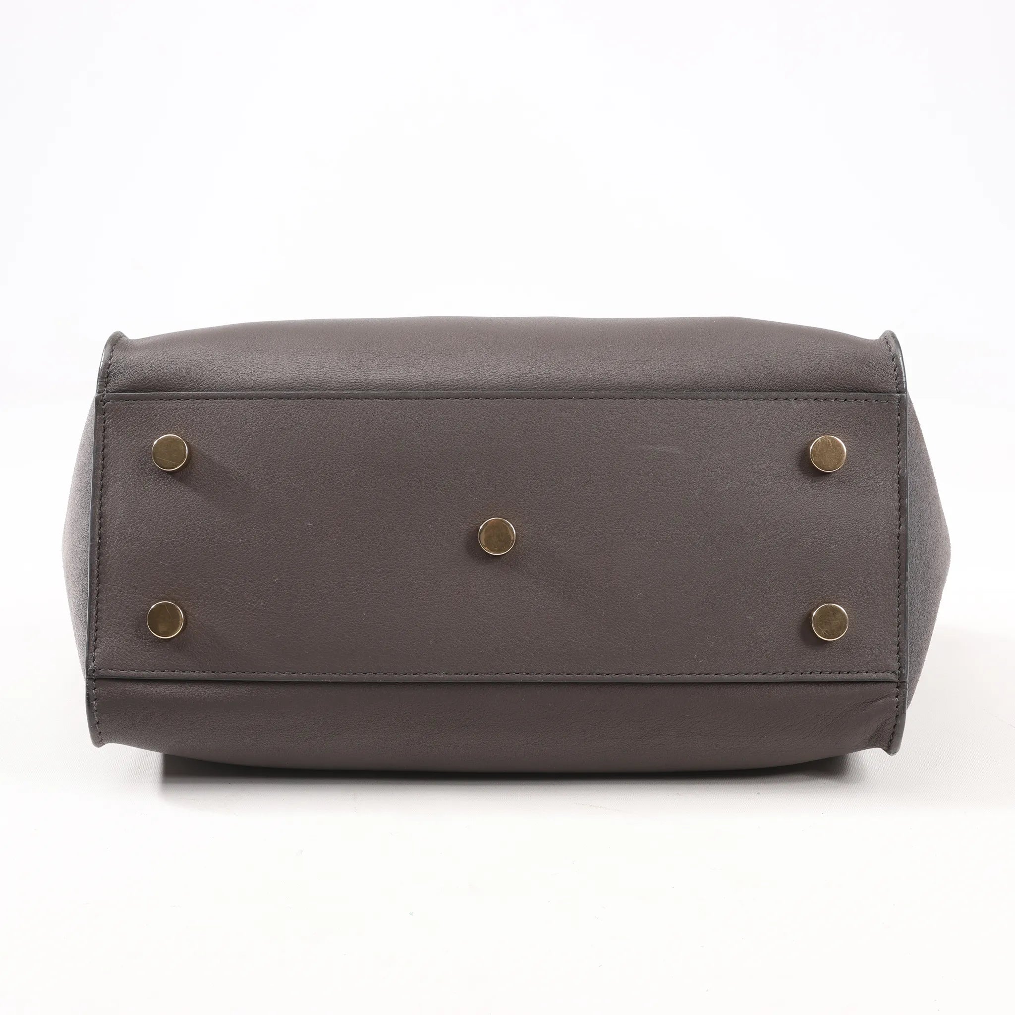 Saint Laurent Paris Downtown Cabas Leather 2Way Handbag in Gray 436834