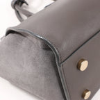 Saint Laurent Paris Downtown Cabas Leather 2Way Handbag in Gray 436834