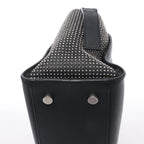 Bolso de hombro de piel Saint Laurent Paris Shopping en gris 600281