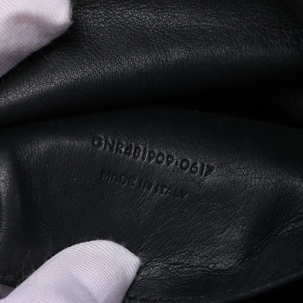 Bolso de hombro de piel Saint Laurent Paris Shopping en gris 600281