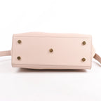 Saint Laurent Paris Downtown Cabas Leather & Suede 2Way Handbag in Pink 436834