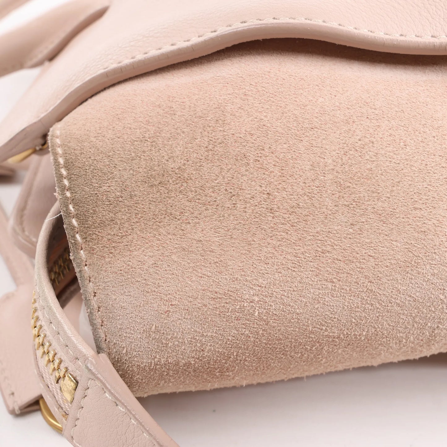 Saint Laurent Paris Downtown Cabas Leather & Suede 2Way Handbag in Pink 436834