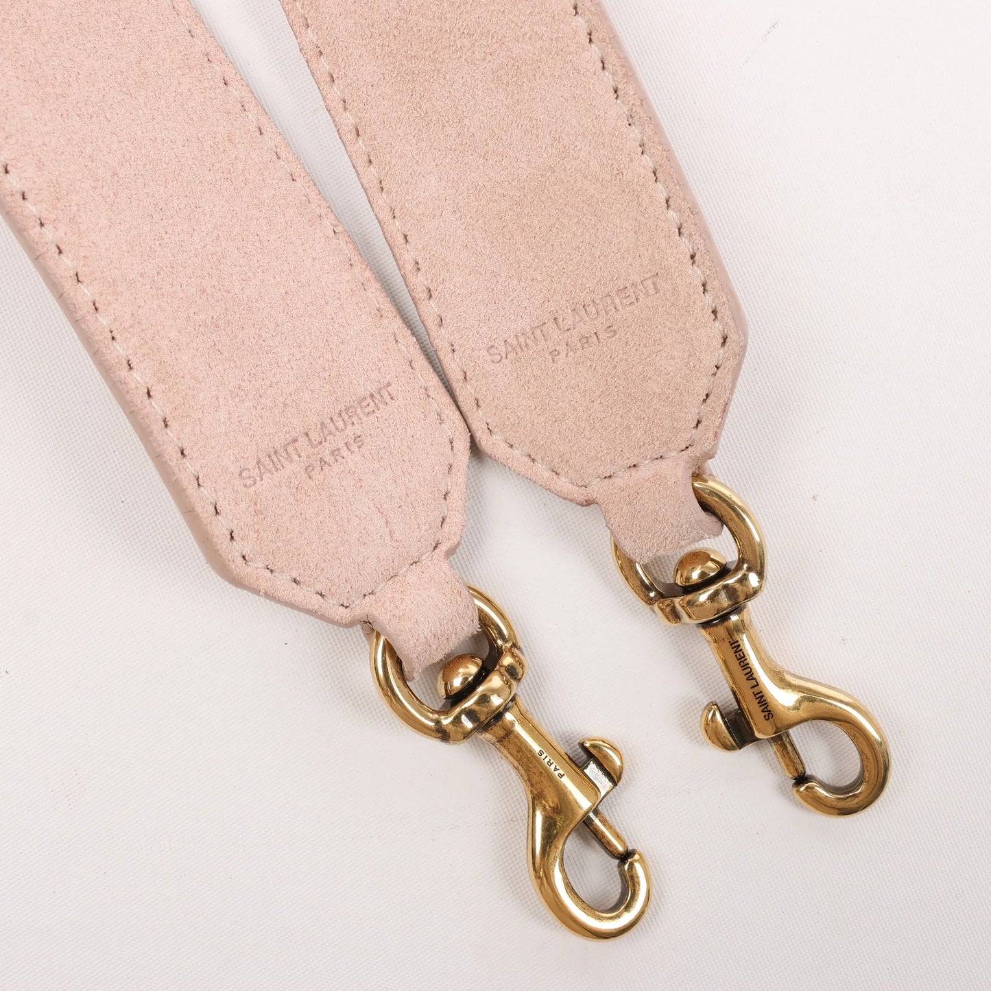 Saint Laurent Paris Downtown Cabas Leather & Suede 2Way Handbag in Pink 436834