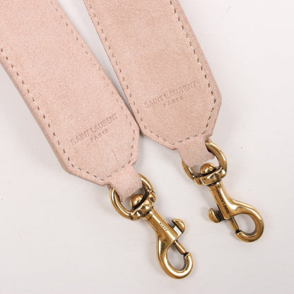 Saint Laurent Paris Downtown Cabas Leather & Suede 2Way Handbag in Pink 436834