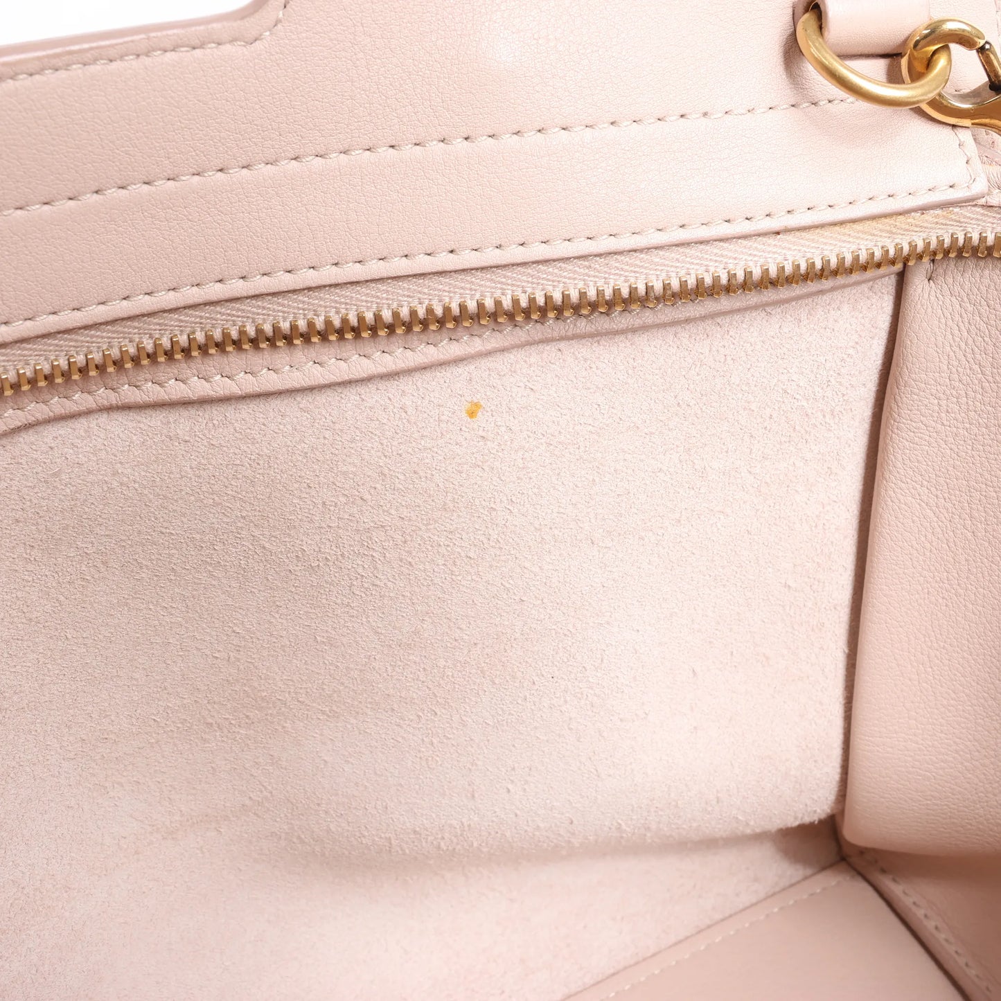 Saint Laurent Paris Downtown Cabas Leather & Suede 2Way Handbag in Pink 436834