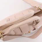 Saint Laurent Paris Downtown Cabas Leather & Suede 2Way Handbag in Pink 436834