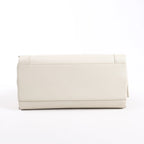 Saint Laurent Paris Eastside Leather Handbag in Ecru 554116