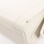 Saint Laurent Paris Eastside Leather Handbag in Ecru 554116
