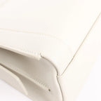 Saint Laurent Paris Eastside Leather Handbag in Ecru 554116