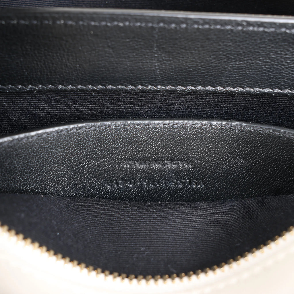 Saint Laurent Paris Eastside Leather Handbag in Ecru 554116