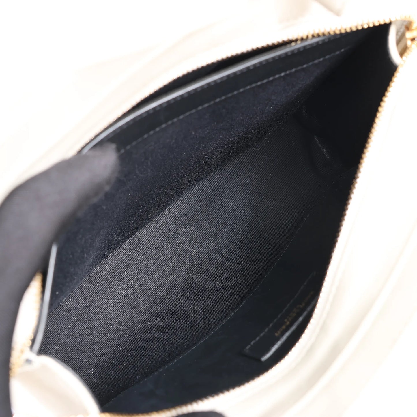 Saint Laurent Paris Eastside Leather Handbag in Ecru 554116