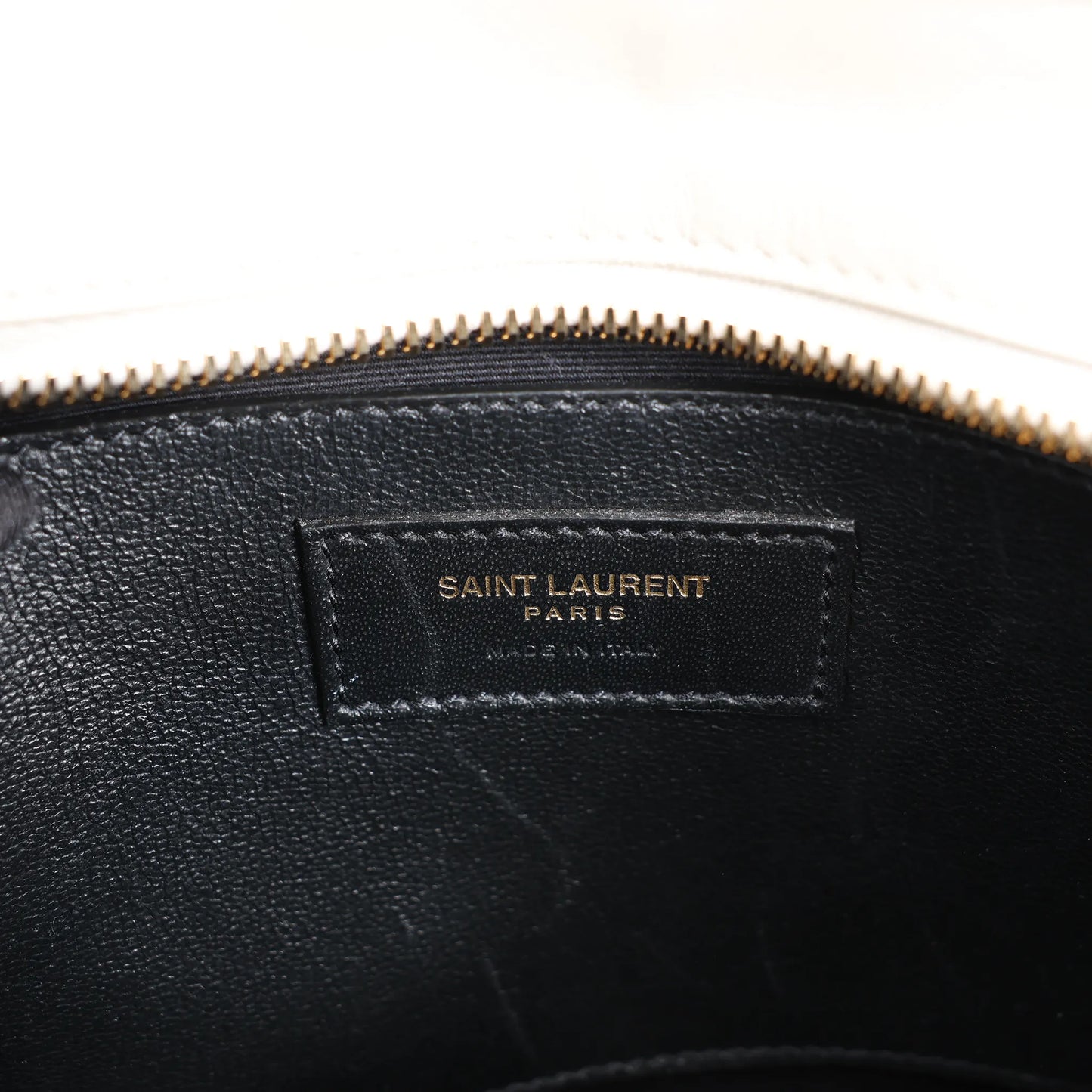 Saint Laurent Paris Eastside Leather Handbag in Ecru 554116